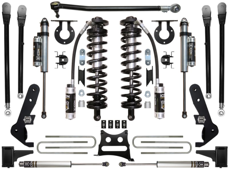 ICON — 17-UP FORD F-250/F-350 4-5.5" STAGE 5 COILOVER CONVERSION SYSTEM
17-22 FORD F-250/F-350 4-5.5" STAGE 5 COILOVER CONVERSION SYSTEM