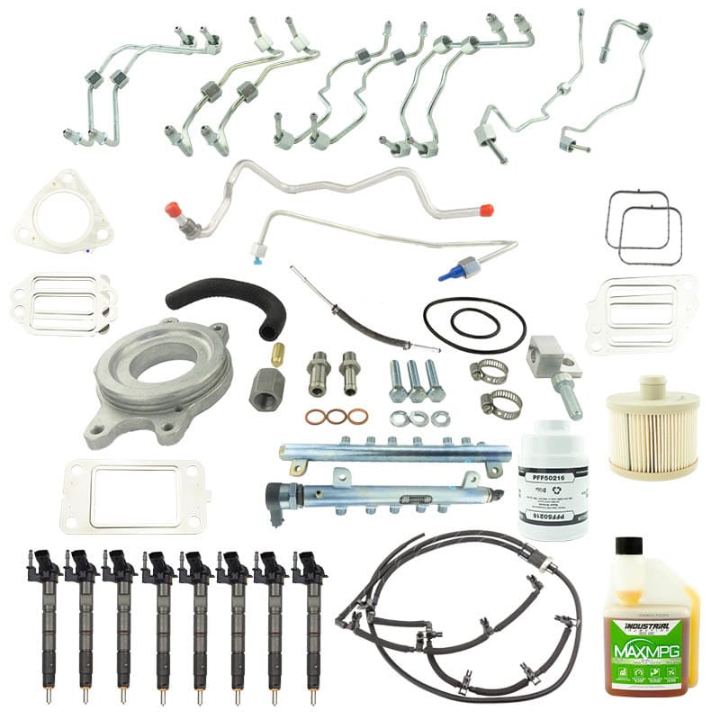 Industrial Injection — Industrial Injection 11-16 Duramax 6.6L LML Bosch Disaster Kit w/ CP3 Conversion Kit ONLY (No CP3)
