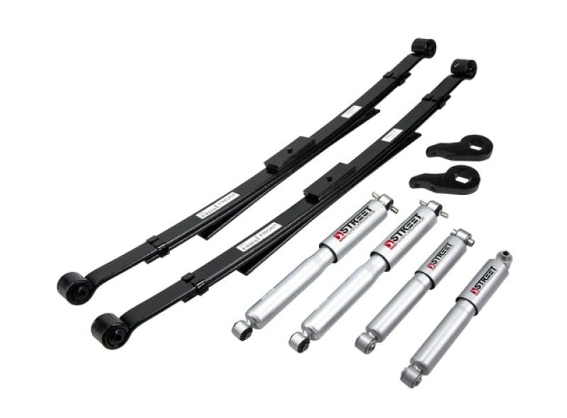 Belltech — Front And Rear Complete Kit W/ Street Performance Shocks
LOWERING KIT W/ STREET PERFORMANCE SHOCKS - 767SP