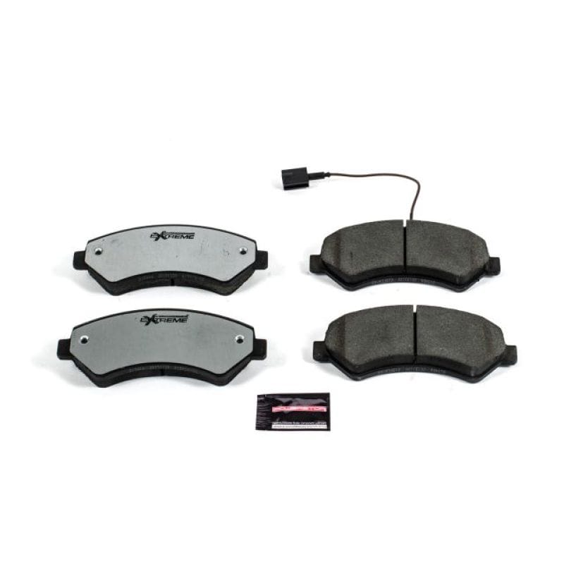 PowerStop — PowerStop - Z36 Truck and SUV Carbon-Fiber Ceramic Brake Pads with Hardware Kit
