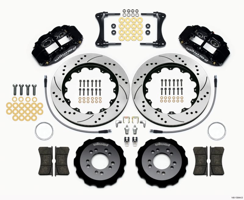 Wilwood — KIT,FRONT,HYUNDAI GENESIS COUPE,10-13 FNSL6R,14.00x1.25,SRP,W/LINES