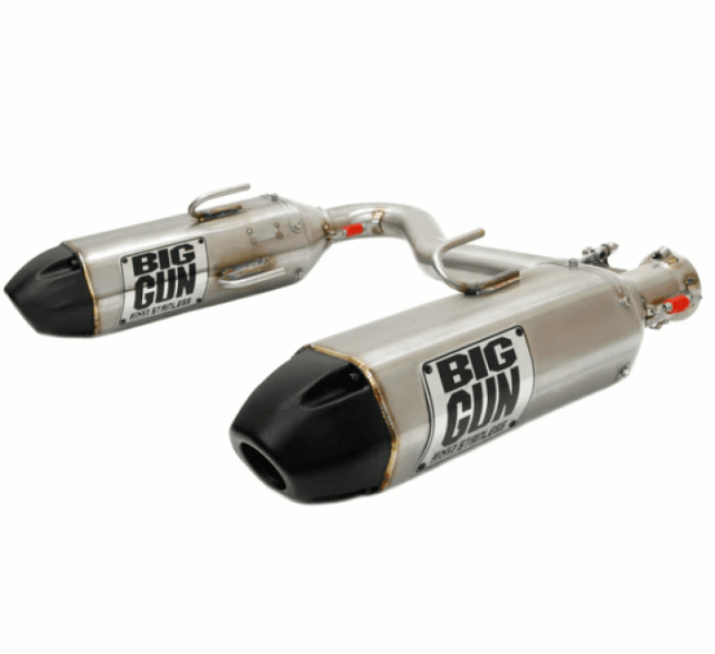 Big Gun — Big Gun 14-19 Polaris Scrambler XP 1000 EXO Stainless Dual Slip On Exhaust