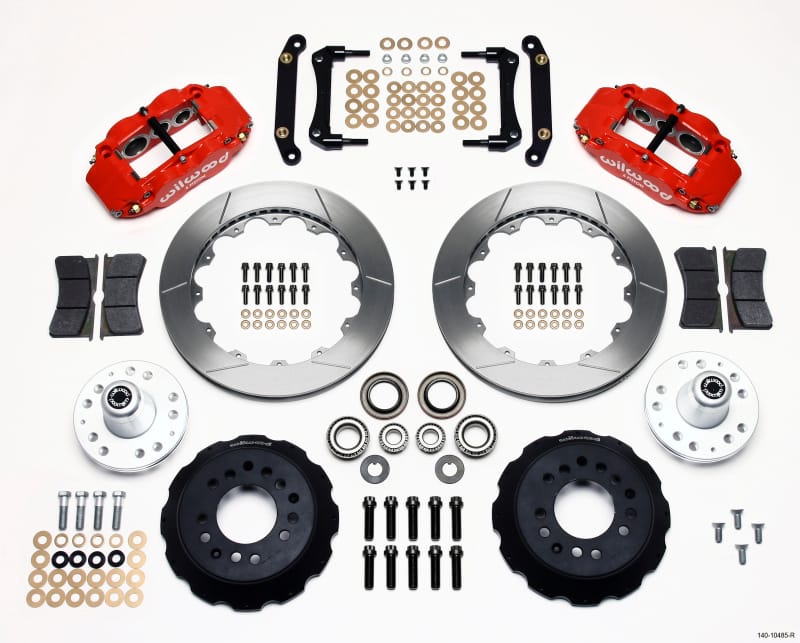 Wilwood — KIT,FRONT,CAMARO,70-78,FNSL6R,BIG BRAKE 12.88 ROTOR,RED