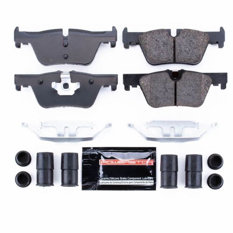 PowerStop — PowerStop - Z23 Daily Driver Carbon-Fiber Ceramic Brake Pads with Hardware Kit
