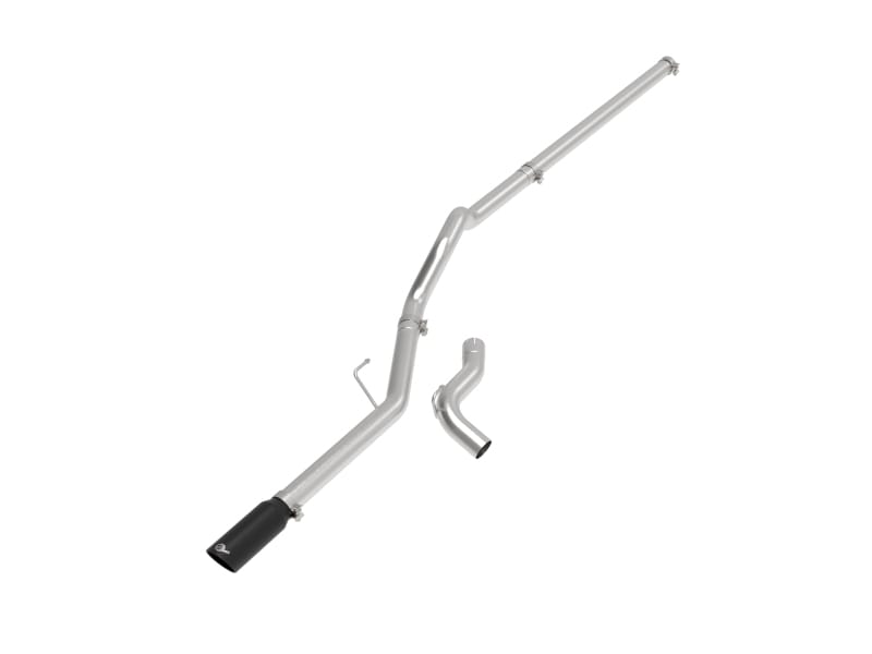 aFe — Vulcan Series 3 IN 304 Stainless Steel DPF-Back Exhaust System w/Black Tip