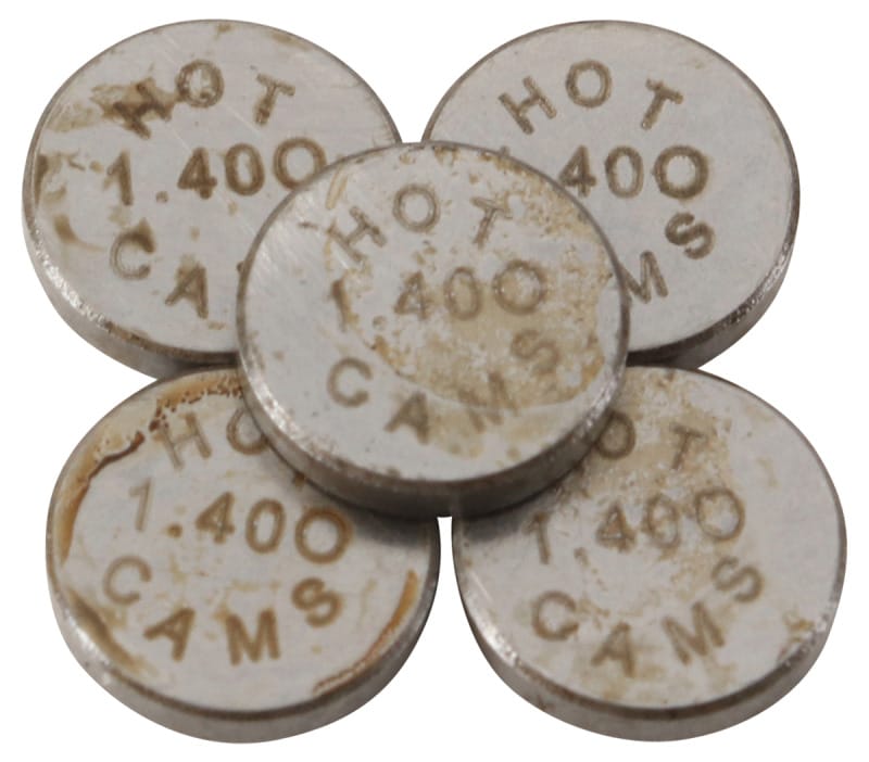 Hot Cams — Hot Cams 07-16 CRF 150 R/2016 CRF 150 RB Big Wheel 1.400mm Shim Kit - 5 Pack