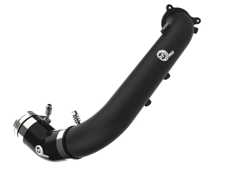 aFe — BladeRunner 2-3/4 IN Aluminum Hot Charge Pipe Black