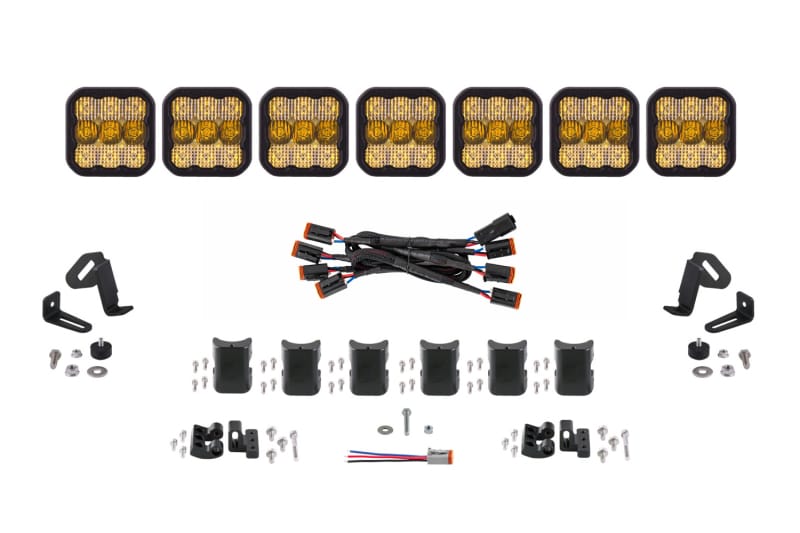 Diode Dynamics — Pod light featuring advanced TIR optics for high efficiency and focus.