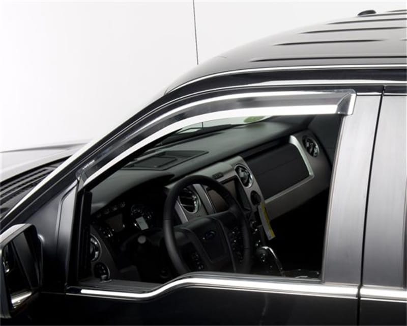 Putco — Element Chrome Window Visor Tape On