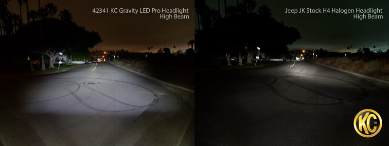 KC HiLiTES — KC HiLiTES 07-18 Jeep JK 7in. Gravity LED Pro DOT Approved Replacement Headlight (Single)
Gravity LEDs