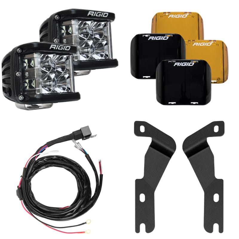 Rigid Industries — RIGID 2016-2020 Toyota Tacoma A-Pillar Light Kit; Includes D-SS Flood
2016-2020 Toyota Tacoma A-Pillar Light Kit, Includes D-SS Flood