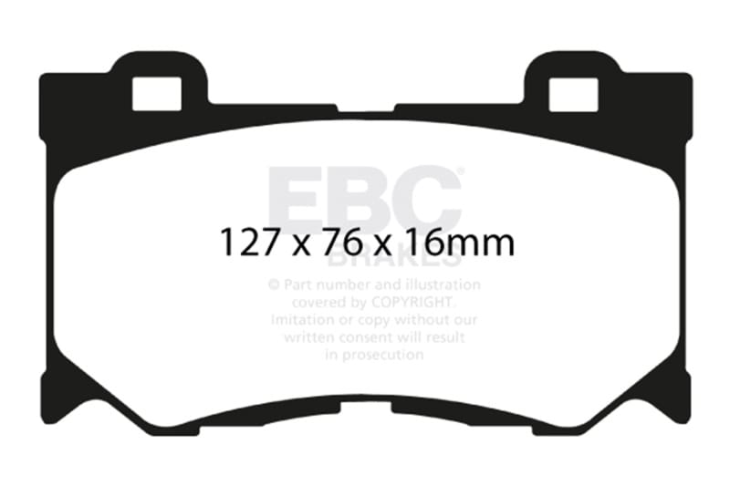 EBC — Yellowstuff Street And Track Brake Pads