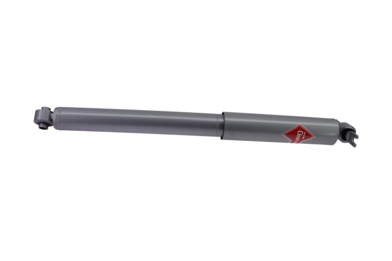 KYB — The KYB Gas-a-just monotube shock absorber has additional performance advantages over the traditional twin-tube design: It can instantly, automatically adjust to your performance needs and never experiences fade due to aeration. The KYB Gas-a-just has two separate working chambers: An air-free hydraulic piston and valve area for responsiveness and control, and a second high-pressure nitrogen gas area with a floating piston that provides a comfortable ride during normal driving and adds instant p
High Pressure Monotube Gas Shock