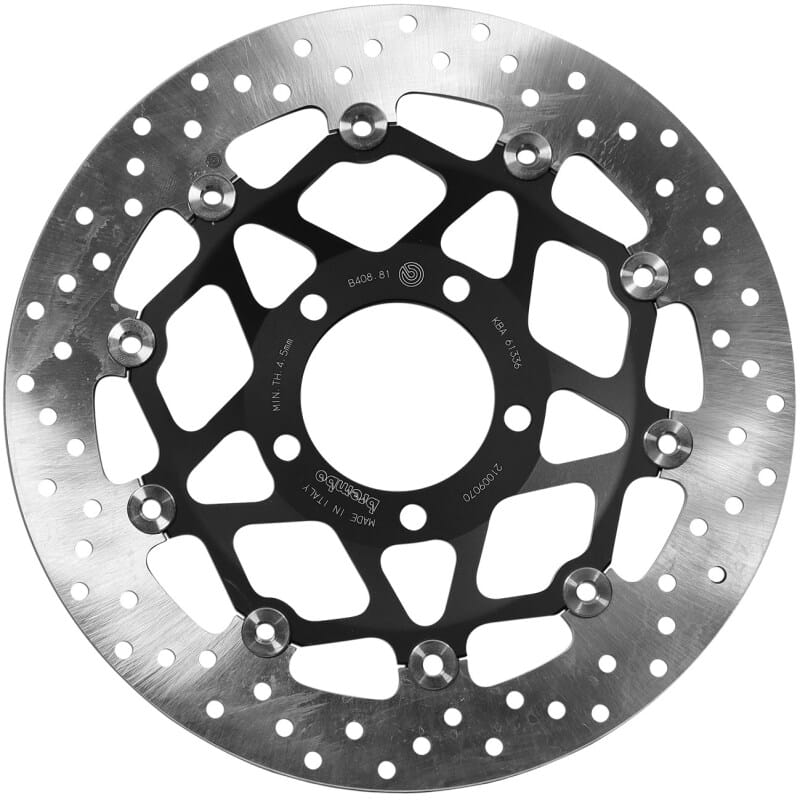 Brembo OE Powersports — Brembo OE 05-07 Triumph Speed Triple 1050cc 320x5mm Brake Disc - Front Floating