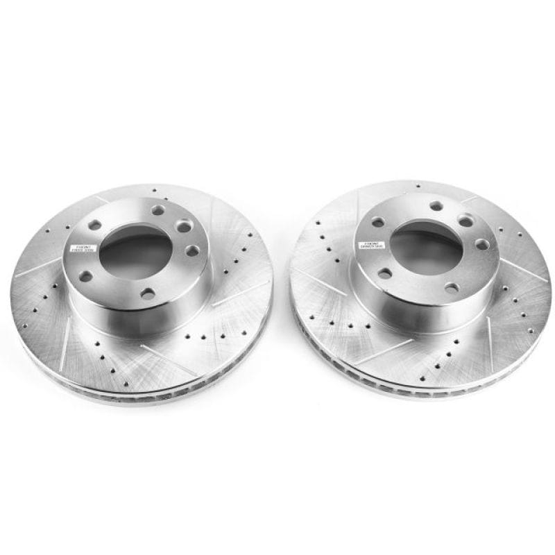 PowerStop — PowerStop Evolution Performance Drilled, Slotted & Plated Brake Rotor Pair