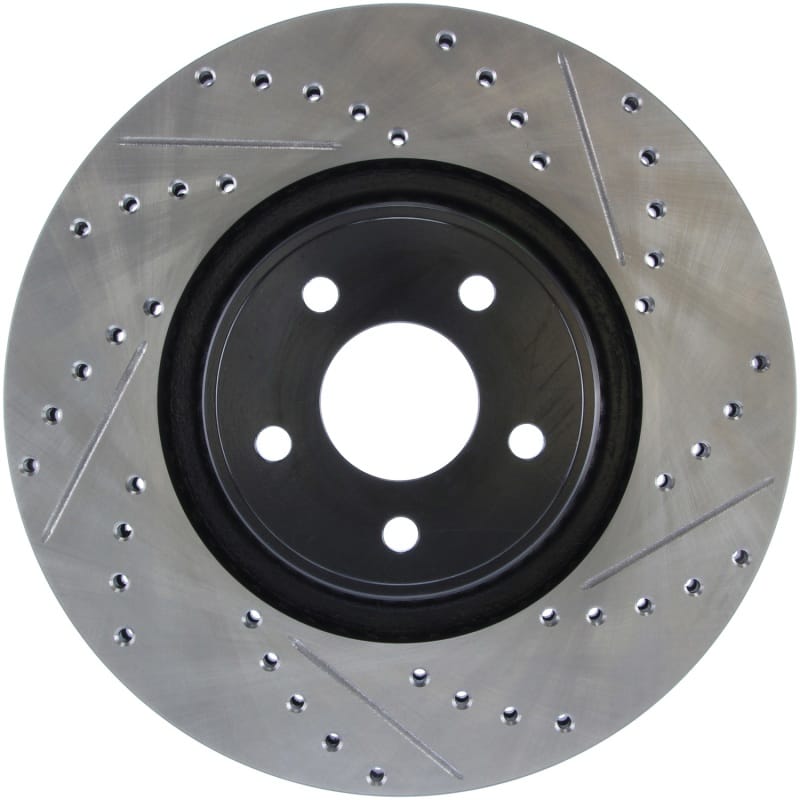 Stoptech — StopTech Sport Drilled & Slotted Brake Rotor; Front Left
StopTech Sport Drilled/Slotted Brake Rotor; Front Left
