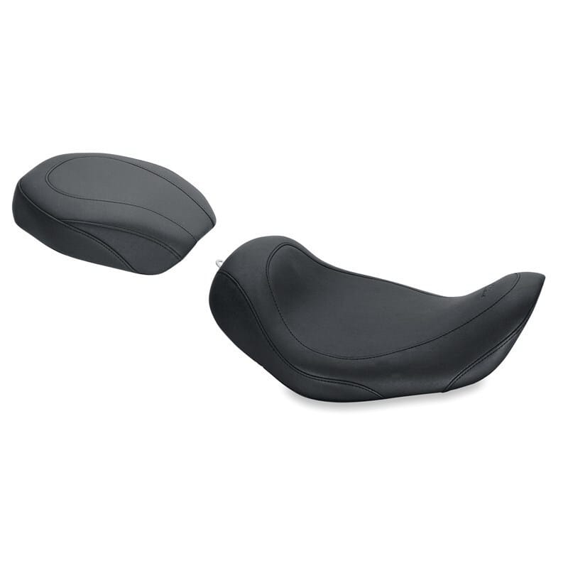 Mustang Motorcycle — Mustang 06-17 Harley Dyna Wide Tripper Solo Seat - Black