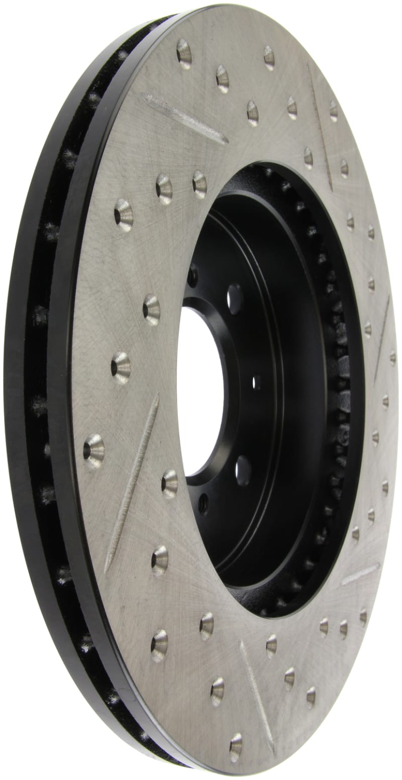 Stoptech — StopTech Sport Drilled & Slotted Brake Rotor; Front Right
StopTech Sport Drilled/Slotted Brake Rotor; Front Right