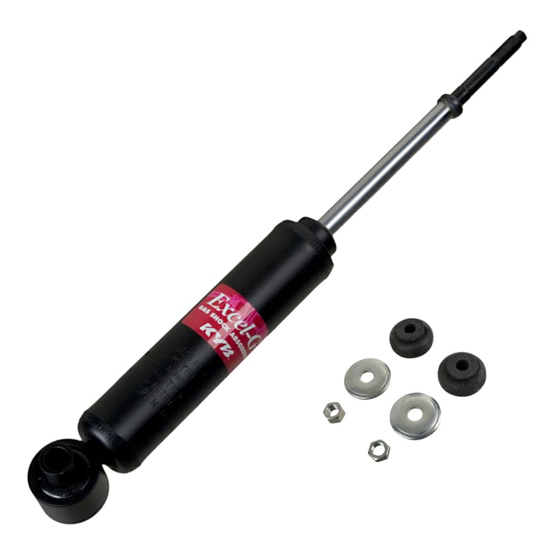 KYB — Ride Comfort may be important, but restoring a vehicles Ride Control, stability, stopping, lane change responsiveness and handling is critical. KYB Excel-G Shocks and Struts are designed for the most important performance purpose: Restoring the vehicles original capabilities. KYB is a world leading supplier of shocks and struts to new vehicle manufacturers and the Excel-G is made on the very same KYB OE assembly lines, uses the same OE quality components and is calibrated to restore original, de
Gas Shock