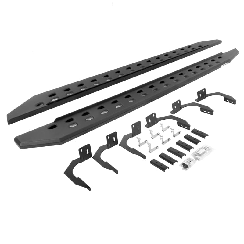 Go Rhino — RB20 Slim Line Running Boards with Mounting Brackets Kit