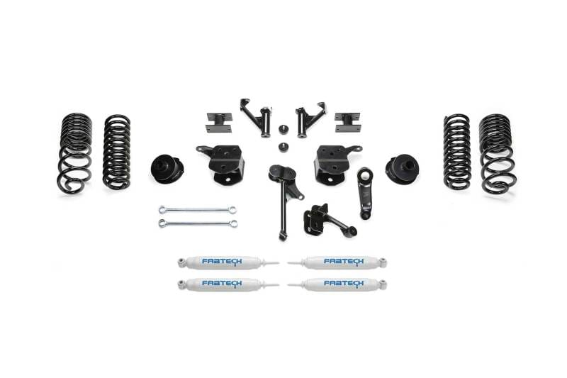 Fabtech — 5" BASIC KIT W/ PERF SHKS 2014-18 RAM 2500 4WD
Basic Lift System w/Shocks