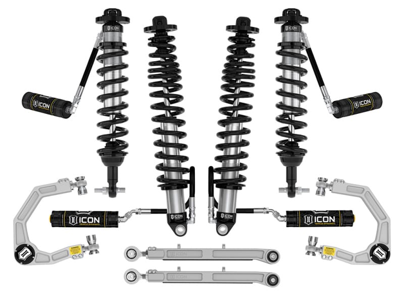ICON — 21-23 BRONCO SASQUATCH 2-3" LIFT STAGE 5 SUSPENSION SYSTEM BILLET HEAVY RATE