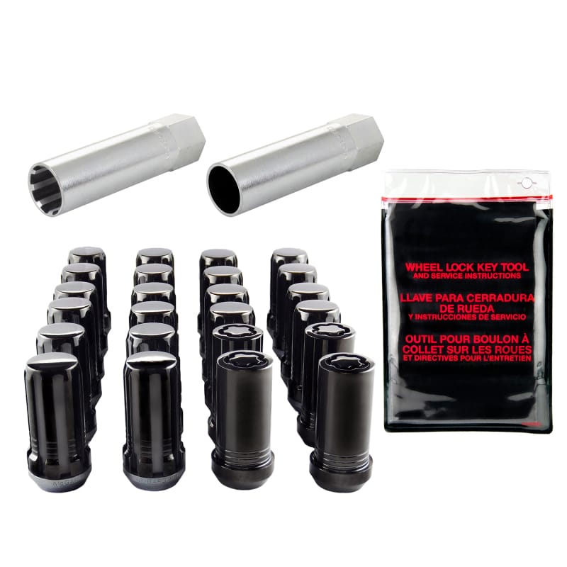 McGard — Tuner Style Cone Seat Wheel Installation Kit-Black