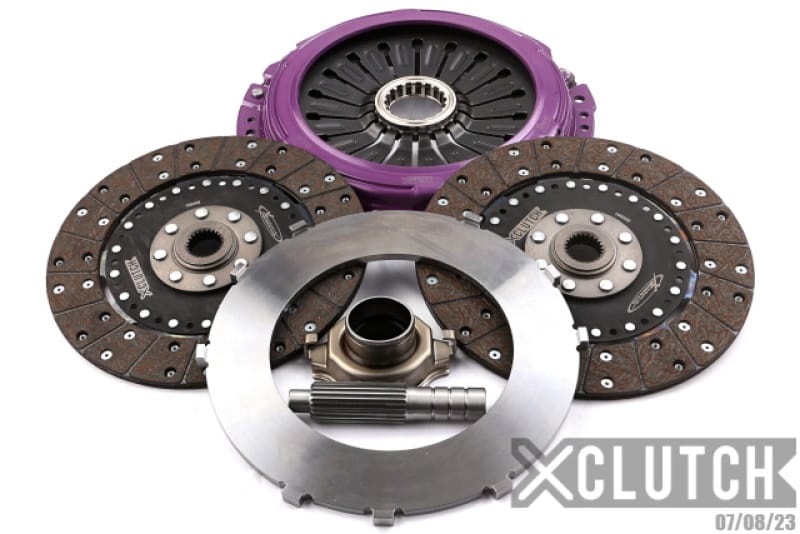 XCLUTCH — Clutch Kit Service Pack; 9" Twin Solid Organic Clutch Discs