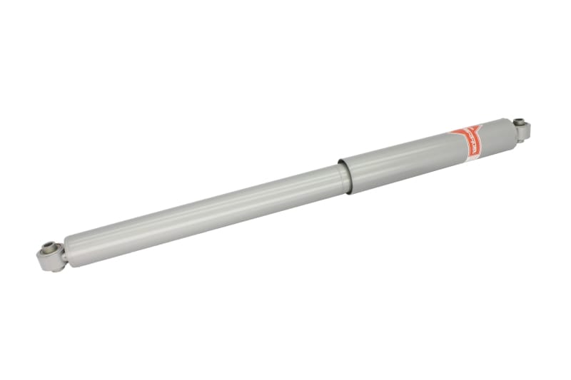 KYB — The KYB Gas-a-just monotube shock absorber has additional performance advantages over the traditional twin-tube design: It can instantly, automatically adjust to your performance needs and never experiences fade due to aeration. The KYB Gas-a-just has two separate working chambers: An air-free hydraulic piston and valve area for responsiveness and control, and a second high-pressure nitrogen gas area with a floating piston that provides a comfortable ride during normal driving and adds instant p
High Pressure Monotube Gas Shock