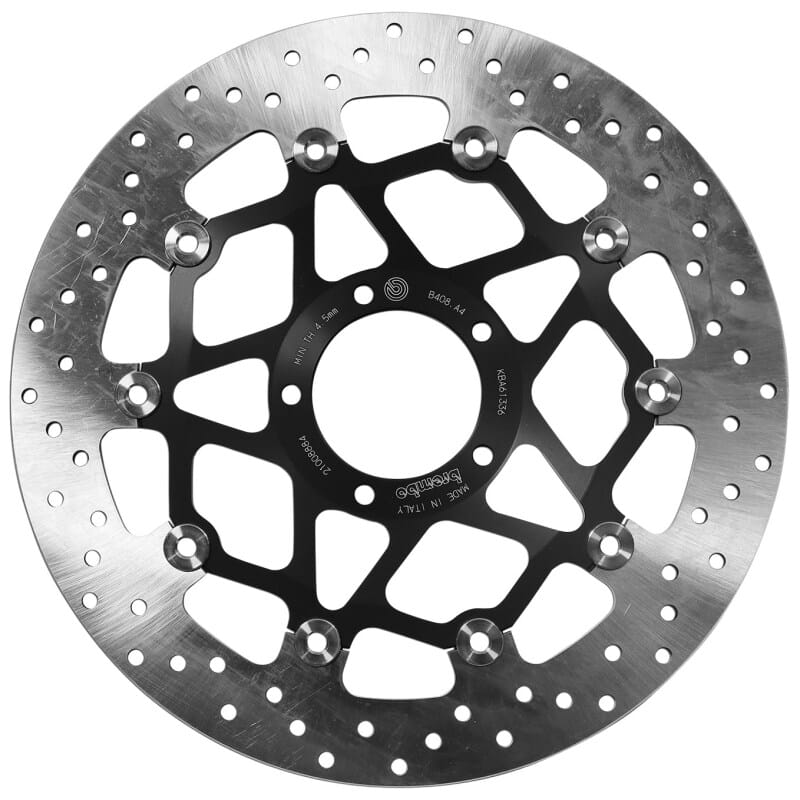 Brembo OE Powersports — Brembo OE 21-23 Ducati Multistrada V4 Pikes Peak 1158CC 330x5mm Brake Disc - Front Floating