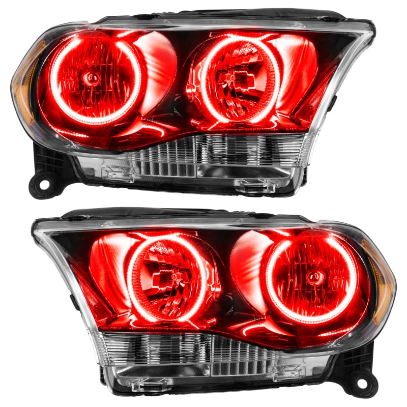 ORACLE Lighting — Oracle 11-13 Dodge Durango SMD HL Halogen - Black - Red