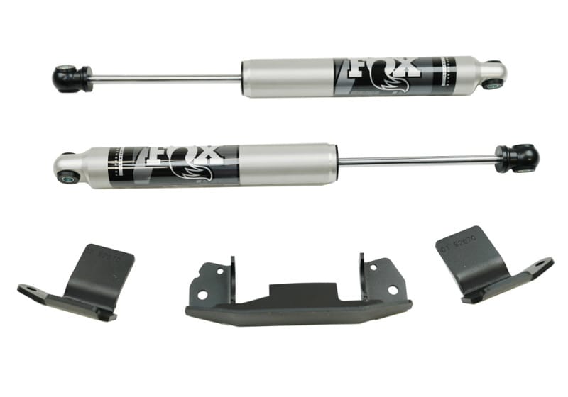Superlift — Dual Steering Stabilizer Kit - Fox 2.0 Cylinders - 09-13 Ram 2500/09-12 3500 4WD
Dual Steering Stabilizer Kit-Fox 2.0 Cylinders-09-13 Ram 2500/09-12 3500 4WD