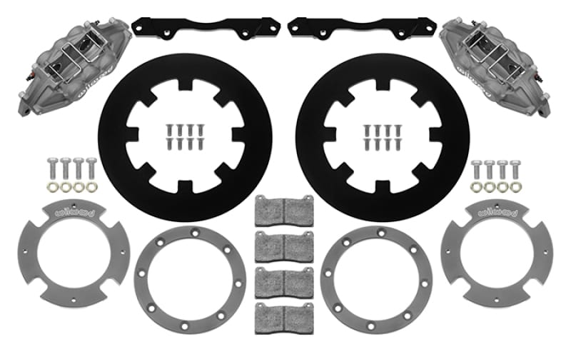 Wilwood — Wilwood 17-21 Can-Am X3RS 6-Piston Rear Kit 11.25in - Anodized