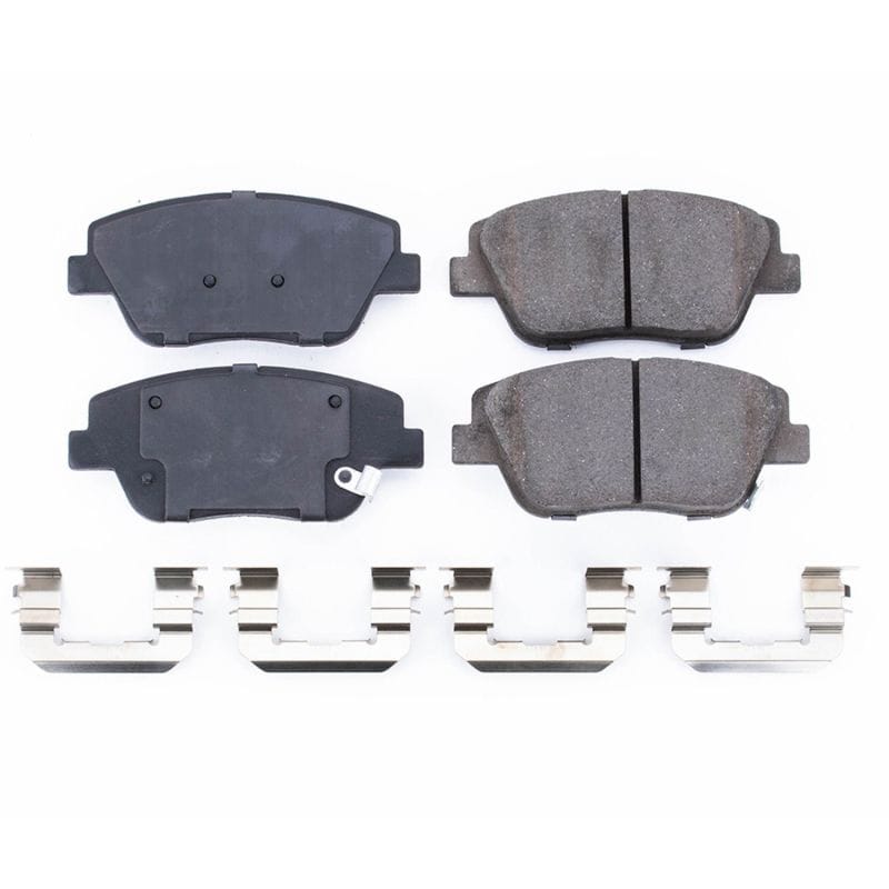 PowerStop — PowerStop - Z17 Low-Dust Ceramic Brake Pads with Hardware