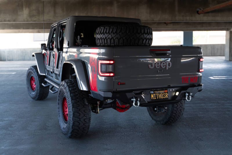 DV8 Offroad — 2020-2023 Jeep Gladiator JT FS-15 Series Rear Bumper