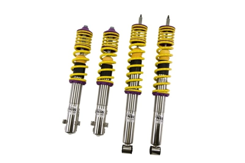 KW — Height adjustable stainless steel coilover system with pre-configured damping
KW COILOVER KIT V1 - 10280004