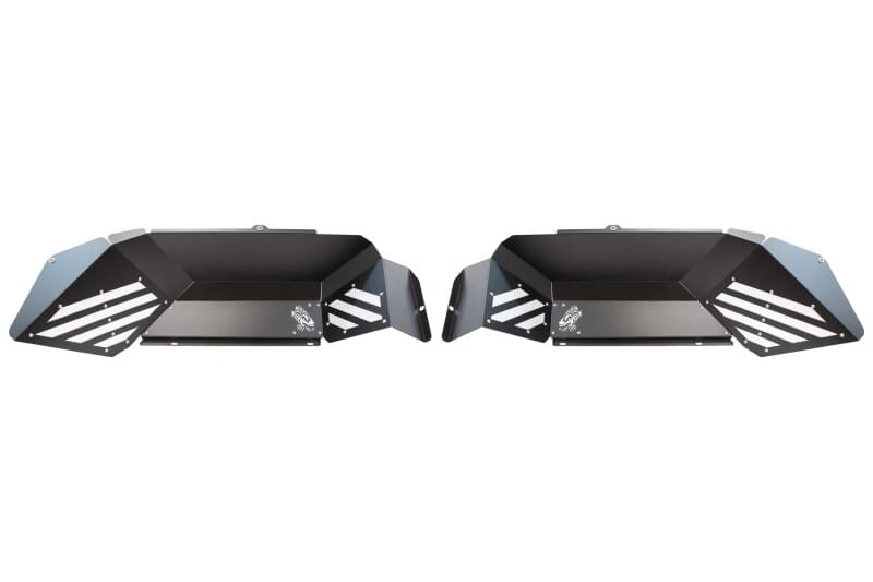 Fishbone Offroad — Rear Black Aluminum Inner Fenders FB33211R