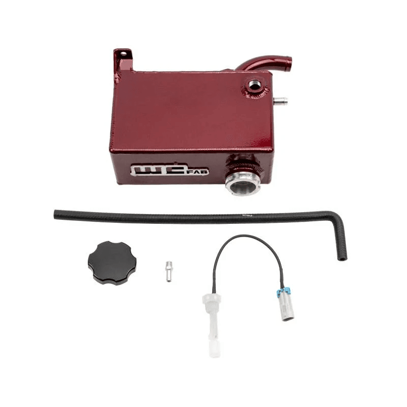 Wehrli — Coolant Tank, OEM Placement, for 07.5-10 Duramax LMM, Candy Teal