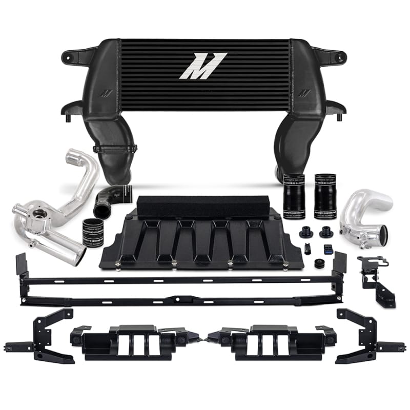 Mishimoto — Mishimoto 21+ Bronco 2.3L High Mount INT Kit BK Core P Pipes
Intercooler Kit