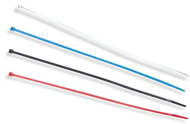 Uni Filter — Uni FIlter 8in Cable Ties - White Blue Red Black (50 per bag)