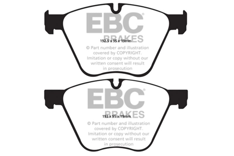 EBC — Redstuff Ceramic Low Dust Brake Pads
