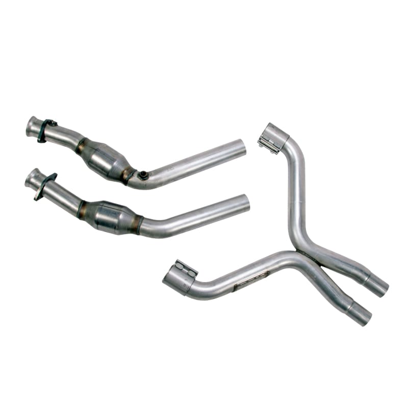 BBK — 2011-2014 FORD MUSTANG V6 3.7L FULL X PIPE WITH CATS
High-Flow Full X-Pipe Assembly