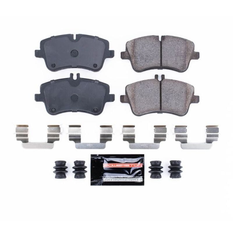 PowerStop — PowerStop - Z23 Daily Driver Carbon-Fiber Ceramic Brake Pads with Hardware Kit