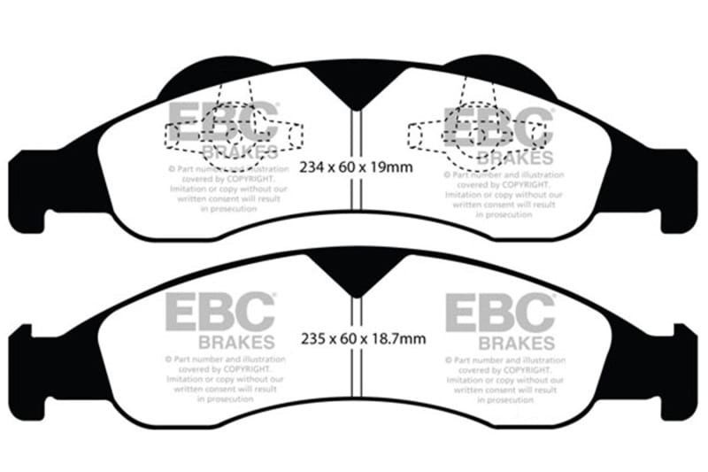 EBC — Ultimax OEM Replacement Brake Pads