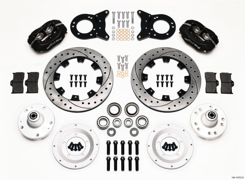 Wilwood — KIT,FRONT,MUSTANG,65-69,FDLI,12.19 SRP,BLACK POWDER COAT