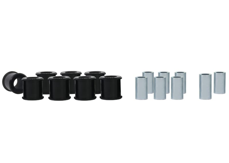 Whiteline — Rear Lower Control Arm Inner and Outer Bushing Service Kit
Control Arm Lower Front and Rear - Arm Bushing Service Kit