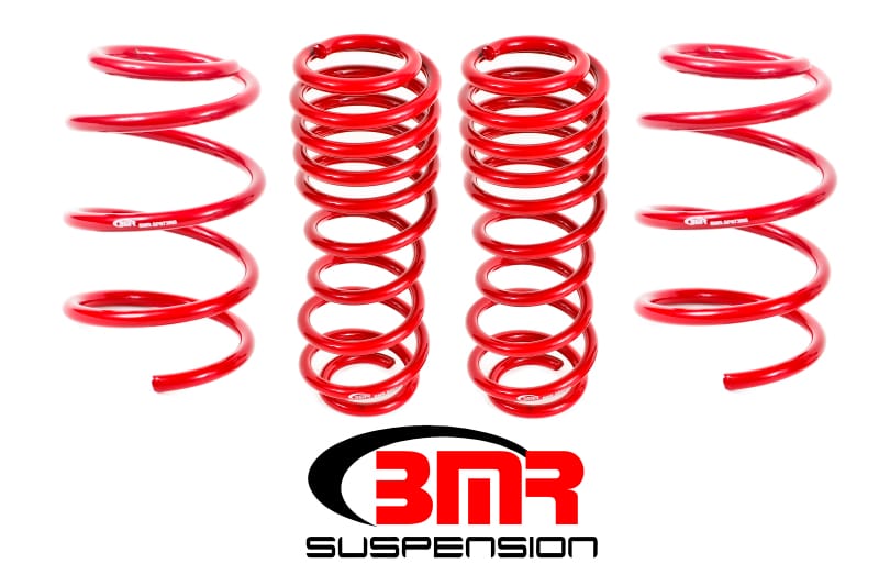 BMR Suspension — Lowering springs, set of 4, 1.5" drop, handling, GT500