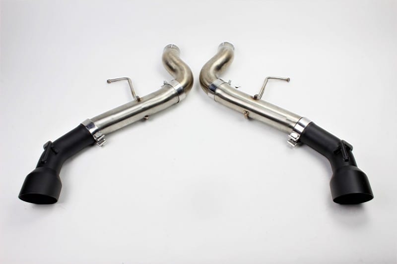 Mishimoto — Dual Tip Race Axle-Back Exhaust, Black, fits Chevrolet Camaro SS 2016-2024