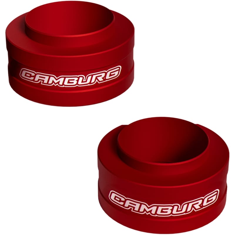 Camburg — Camburg 2024+ Ford Ranger Raptor 2.5in Front Spring Preload Spacer Kit (Red)
Spring Preload Kit