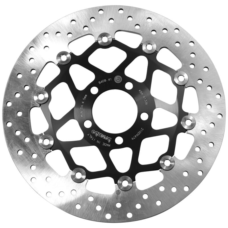 Brembo OE Powersports — Brembo OE 90-01 Kawasaki ZZR 250cc 300x5mm Brake Disc - Front Floating